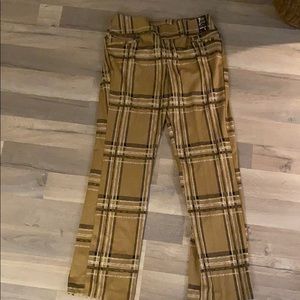Plaid pants